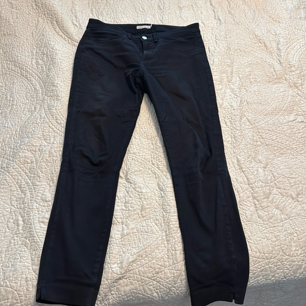 Peter Millar Karlie Stretch Sateen Navy Blue Pant